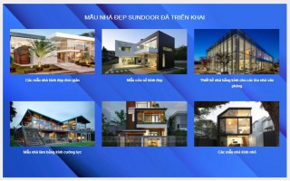 Nhôm kính Sundoor: Điểm tô những không gian kiến trúc nhà đẹp